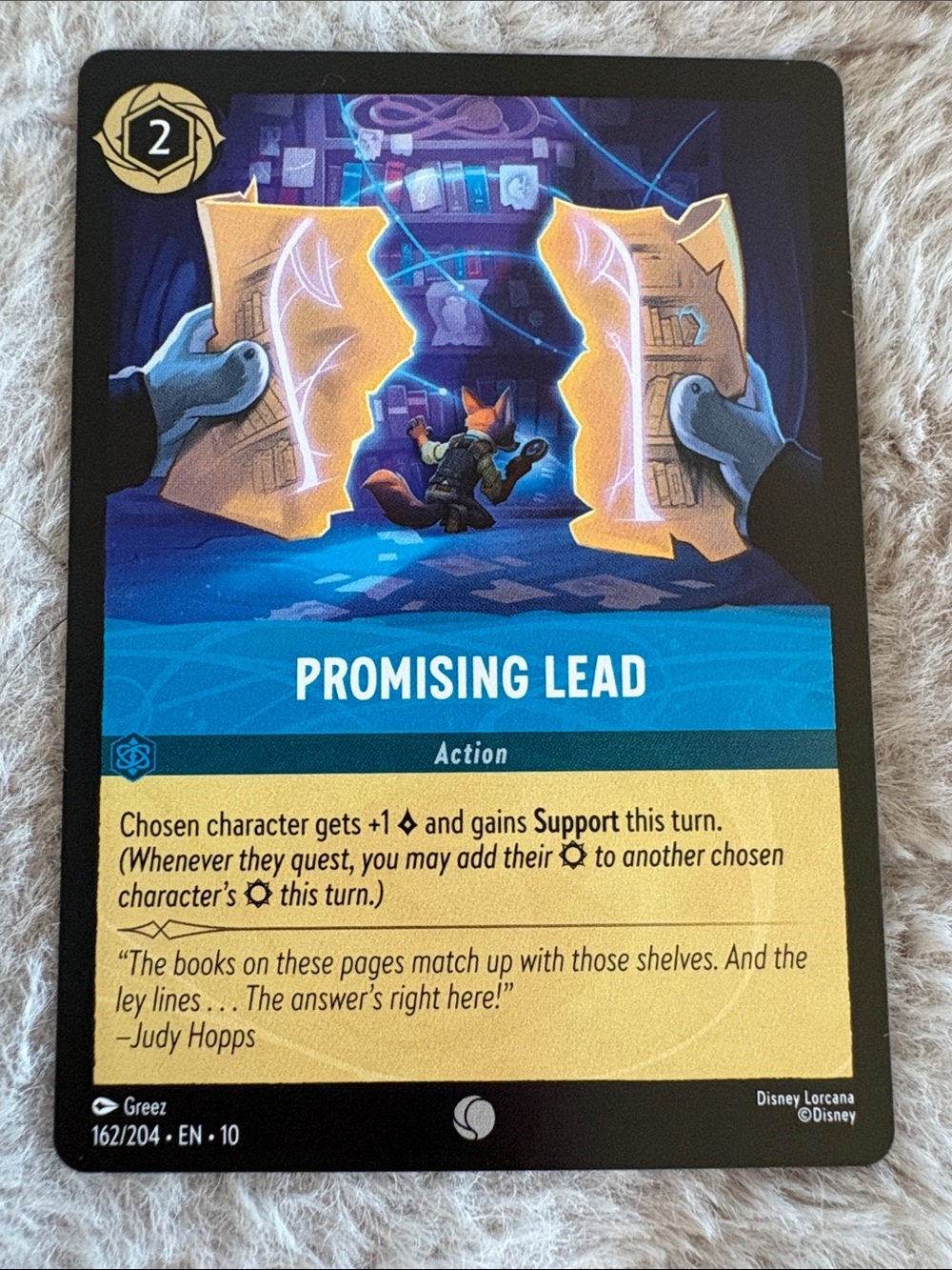 Disney Lorcana Promising 162/204 Whispers in the Well